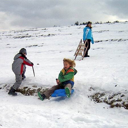 Winter auf dem Kieningerbauernhof