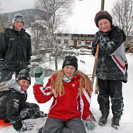 Winter auf dem Kieningerbauernhof