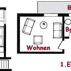 Wohnung B Grundriss